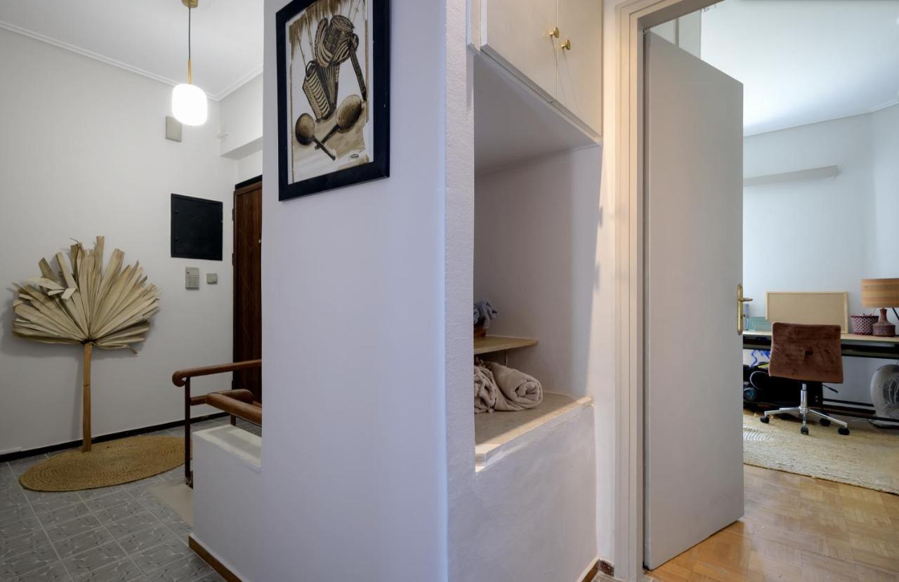 Relaxed Art Deco Maisonette Pagrati Athens Exterior photo