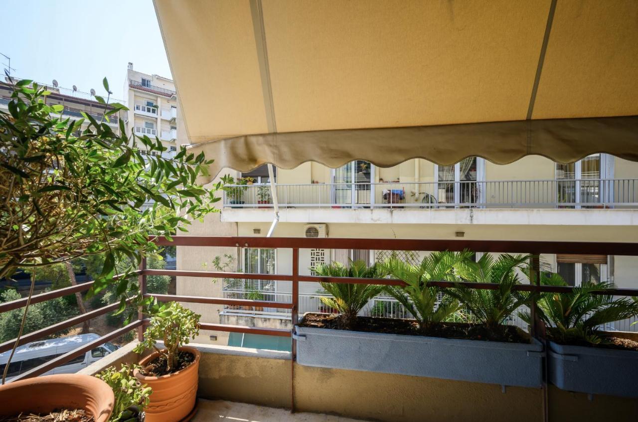 Relaxed Art Deco Maisonette Pagrati Athens Exterior photo